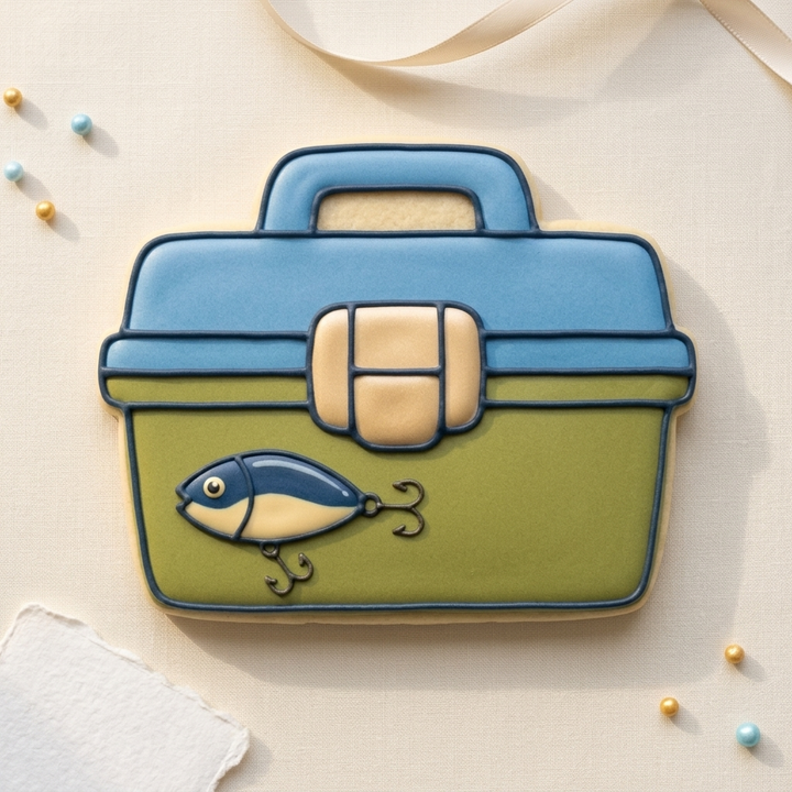 Gone Fishing Dad Sextet Cookie Cutter Set 3D Printed Bundle