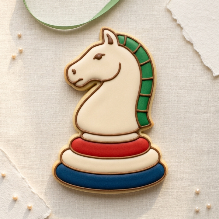 Chess Knight Cookie Cutter