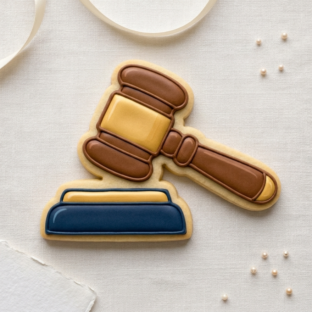 Judge Gavel Cookie Cutter