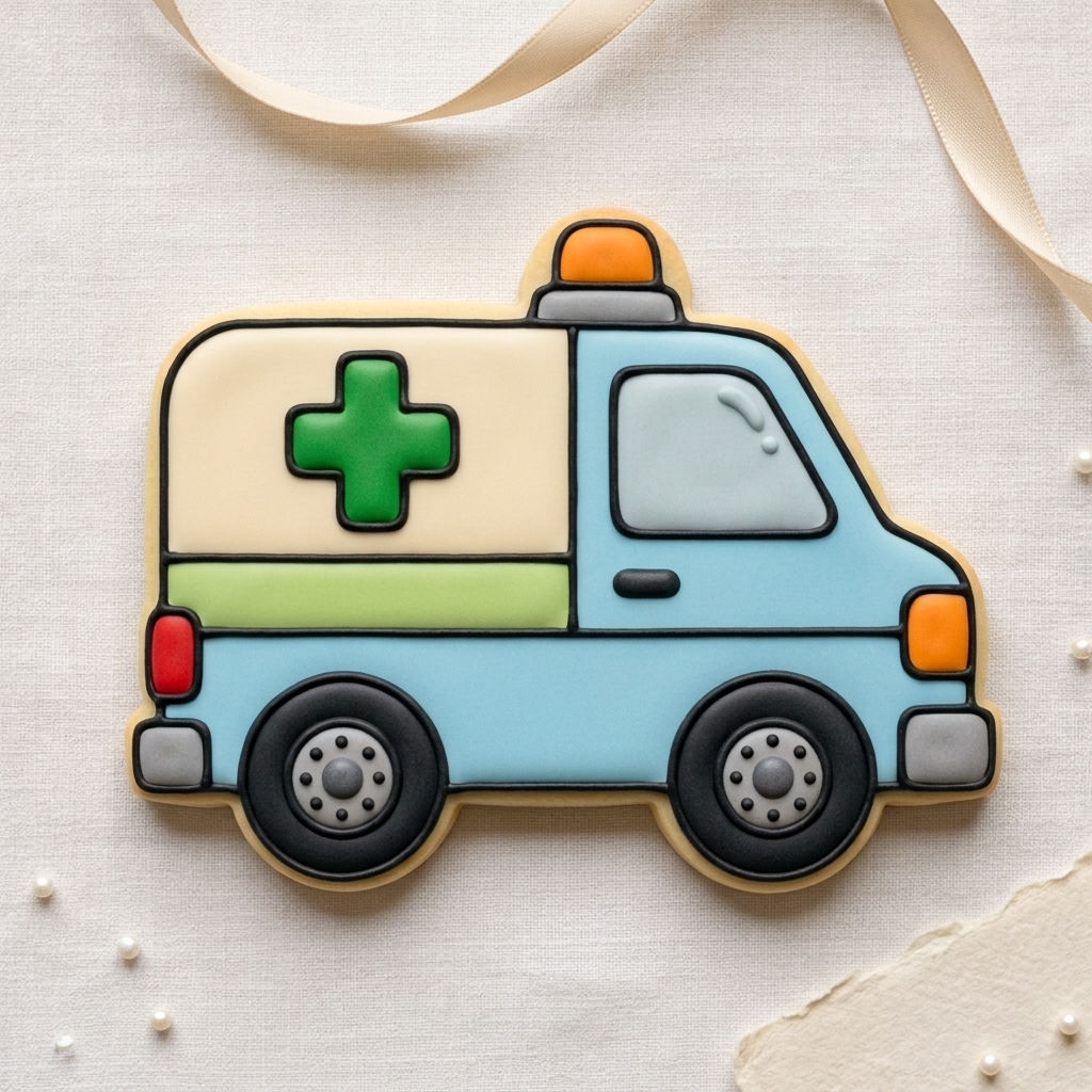 Ambulance Cookie Cutter