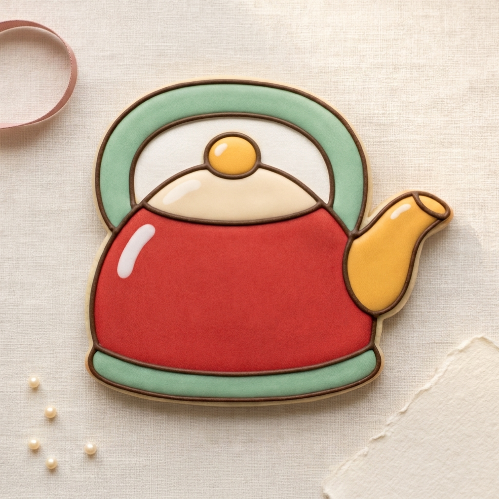 Tea Party Garden Octet Cookie Cutter Set 3D Printed Bundle