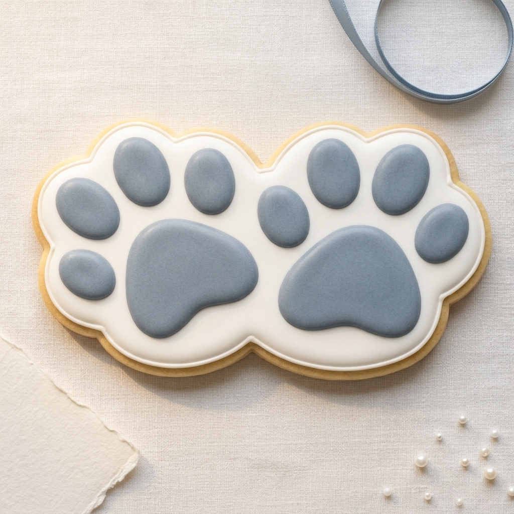 Dog Mom Cookie Cutter Set Paw and Bone Dog Mom Duo Bundle 3D Printed Cutters