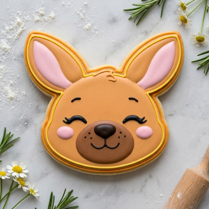 Zoo Animal Baby Shower Cookie Cutter Set - Around the World Baby Animals - 3D Printed Cookie Cutters