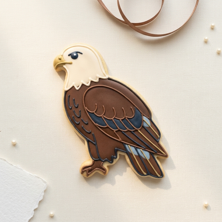 Bald Eagle Cookie Cutter, 3D Printed Patriotic Party