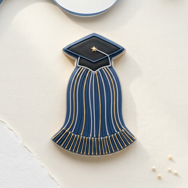 Graduation Cookie Cutter Set   Class of 2026 Party Bundle   3D Printed Grad Cutters