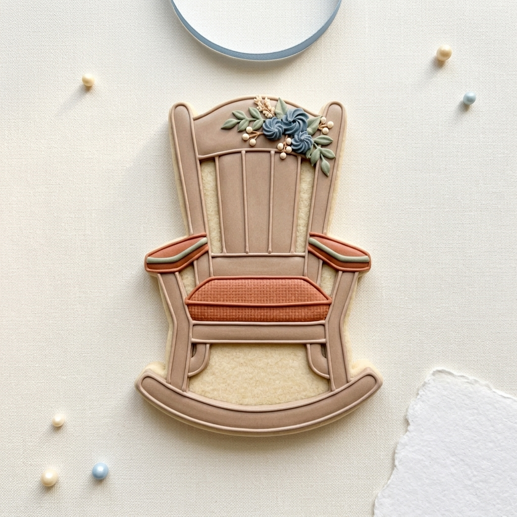 Front Porch Rocker Cookie Cutter, 3D Printed Housewarming