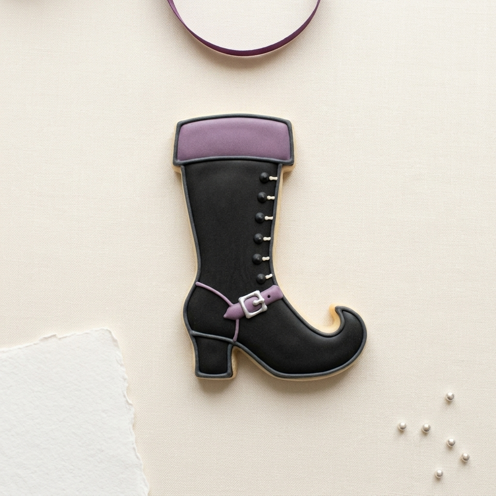 Witch Boot Cookie Cutter, 3D Printed Halloween Party