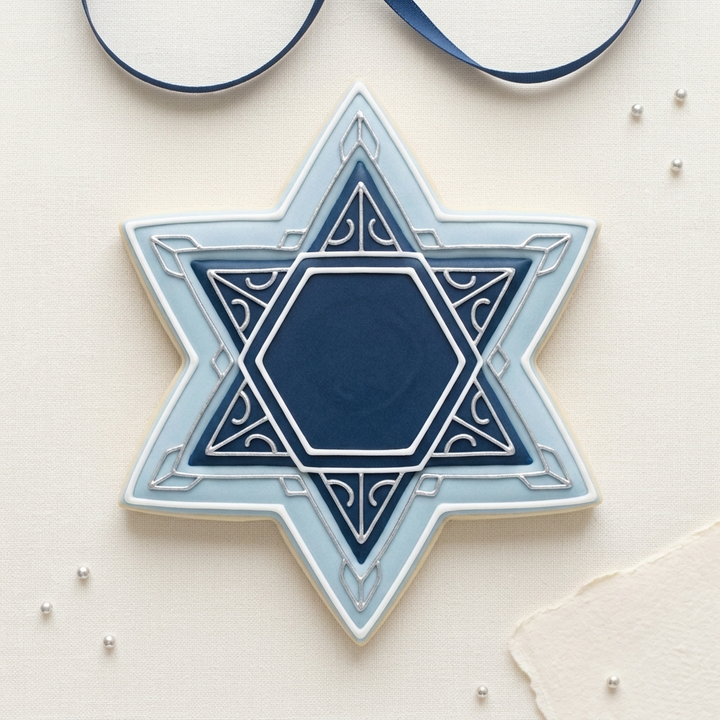 Star Of David Cookie Cutter, 3D Printed Hanukkah