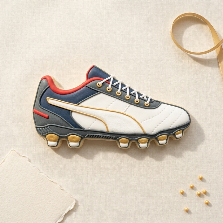Soccer Cleat Cookie Cutter, 3D Printed Sports Party