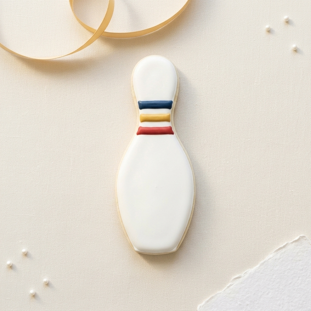 Bowling Pin Cookie Cutter, 3D Printed Sports Party