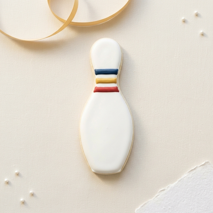 Bowling Pin Cookie Cutter, 3D Printed Sports Party