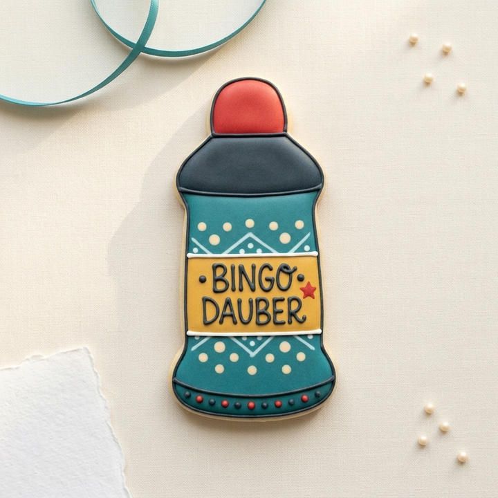 Bingo Dauber Cookie Cutter, 3D Printed Game Night