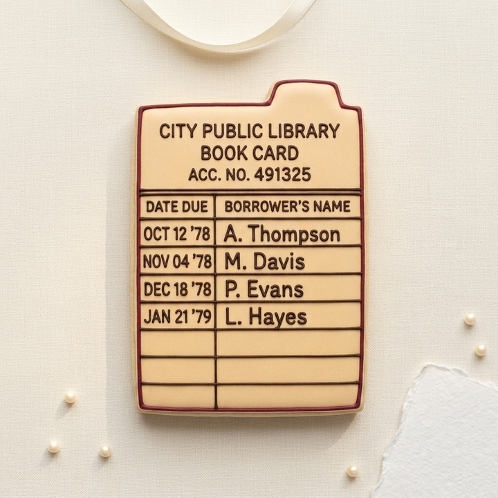 Book Club Cookie Cutter Set   Library Tea Party Bundle   3D Printed Cutters