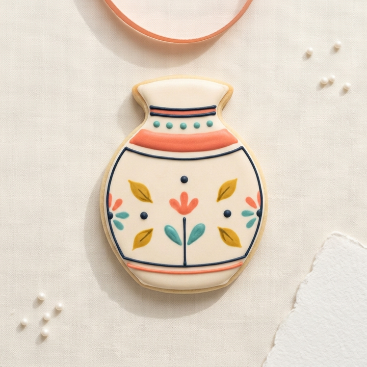 Pottery Vase Cookie Cutter, 3D Printed Creative Gift