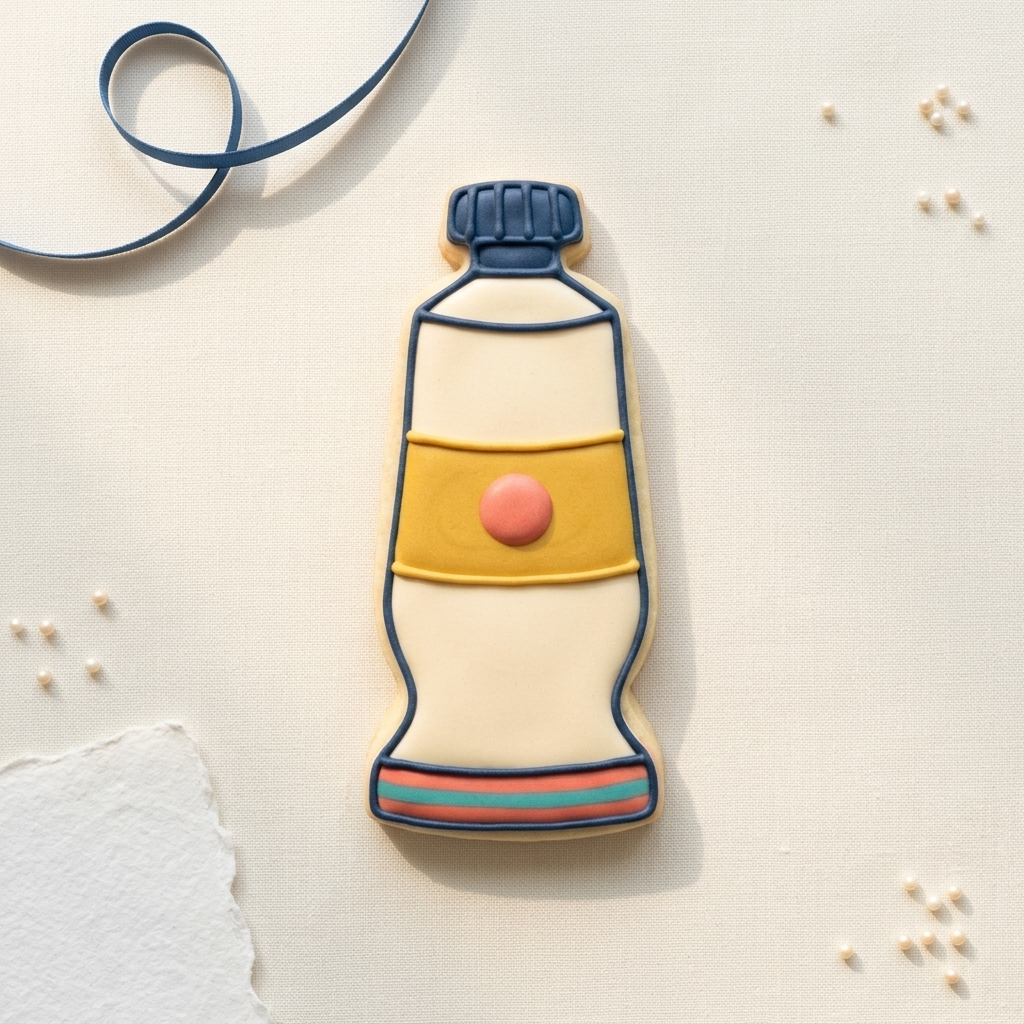 Paint Tube Cookie Cutter, 3D Printed Creative Gift