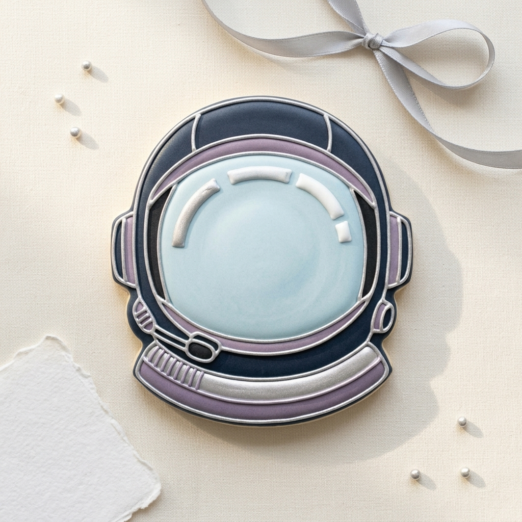 Space Astronaut Birthday Sextet Cookie Cutter Set 3D Printed Bundle