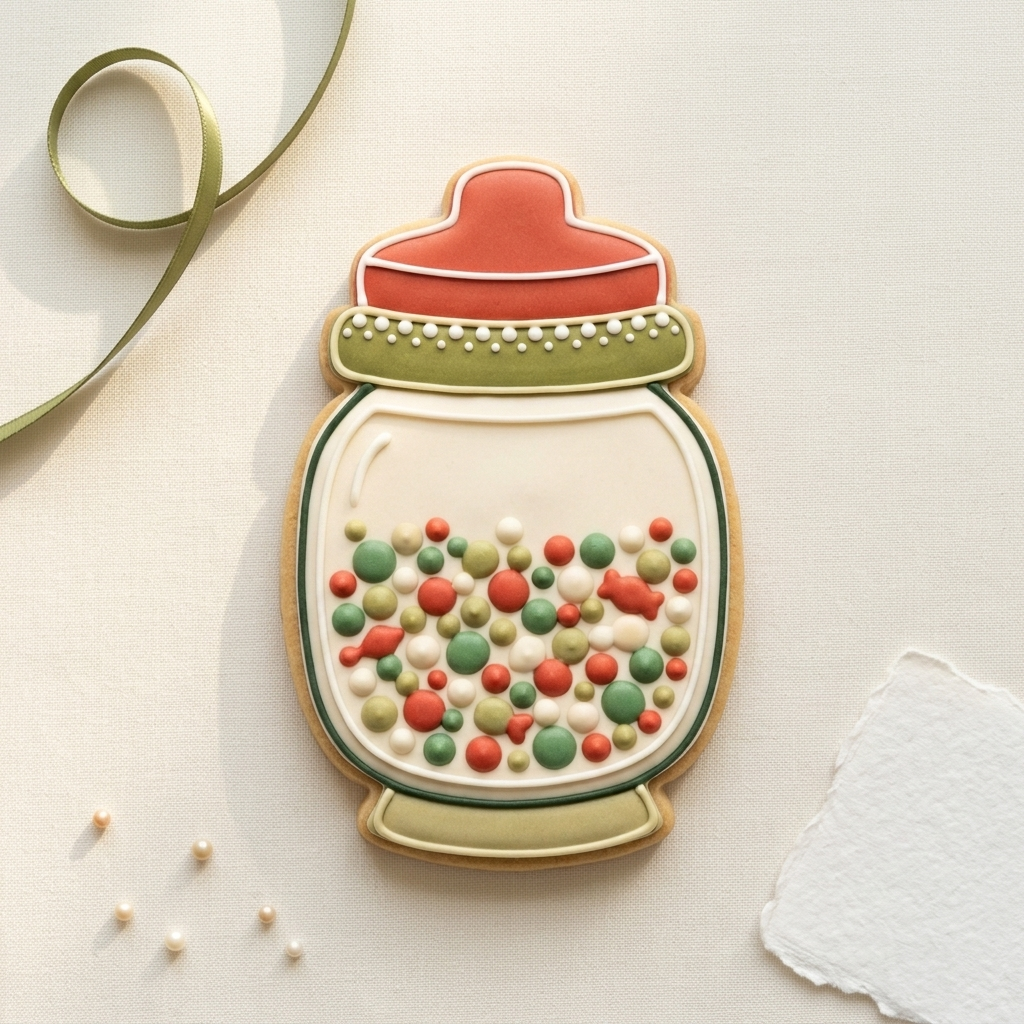Candy Jar Cookie Cutter, 3D Printed Sweet Party