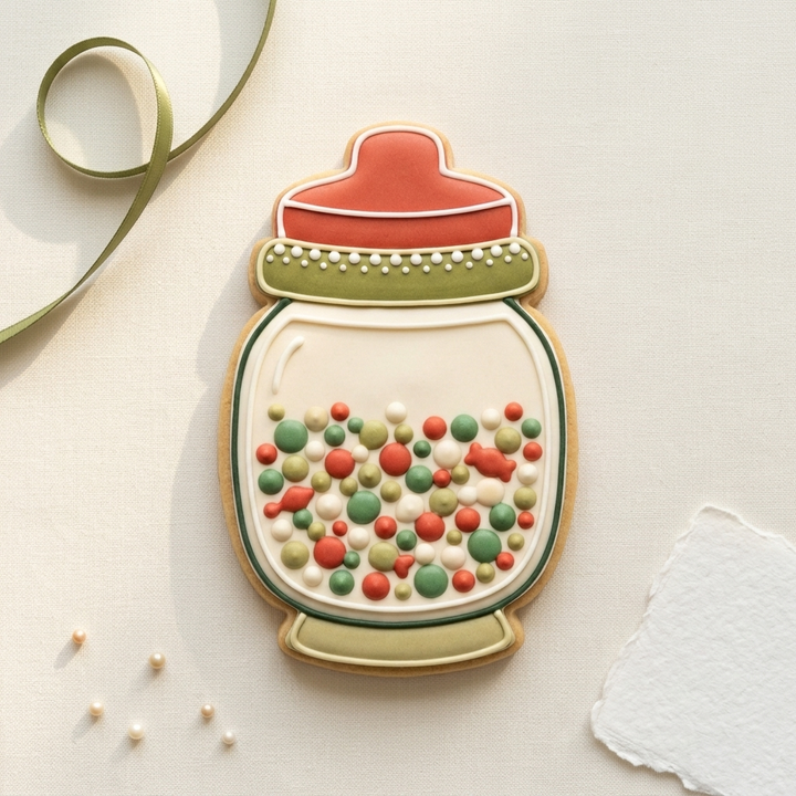 Candy Jar Cookie Cutter, 3D Printed Sweet Party
