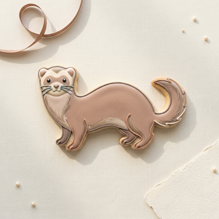 Ferret Cookie Cutter, 3D Printed Woodland Theme
