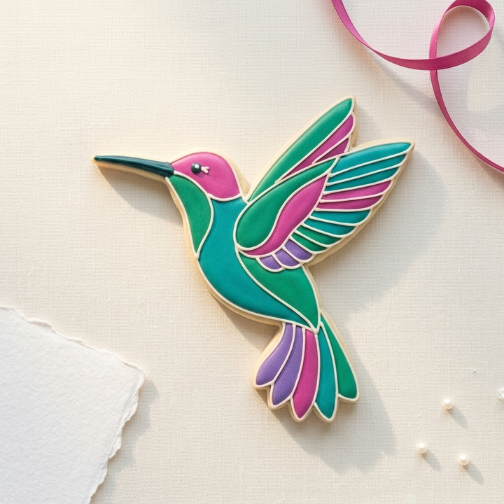 Hummingbird Cookie Cutter, 3D Printed Bird Theme