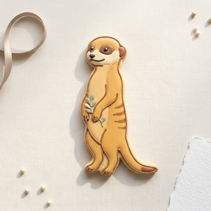 Meerkat Cookie Cutter, 3D Printed Animal Theme