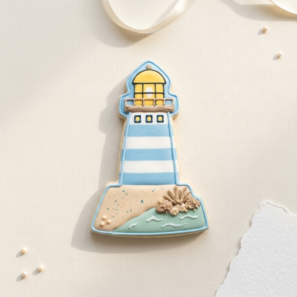 Lighthouse Cookie Cutter, 3D Printed Travel Theme