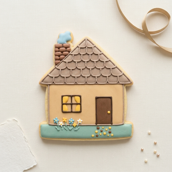 Cabin Cookie Cutter, 3D Printed Travel Theme
