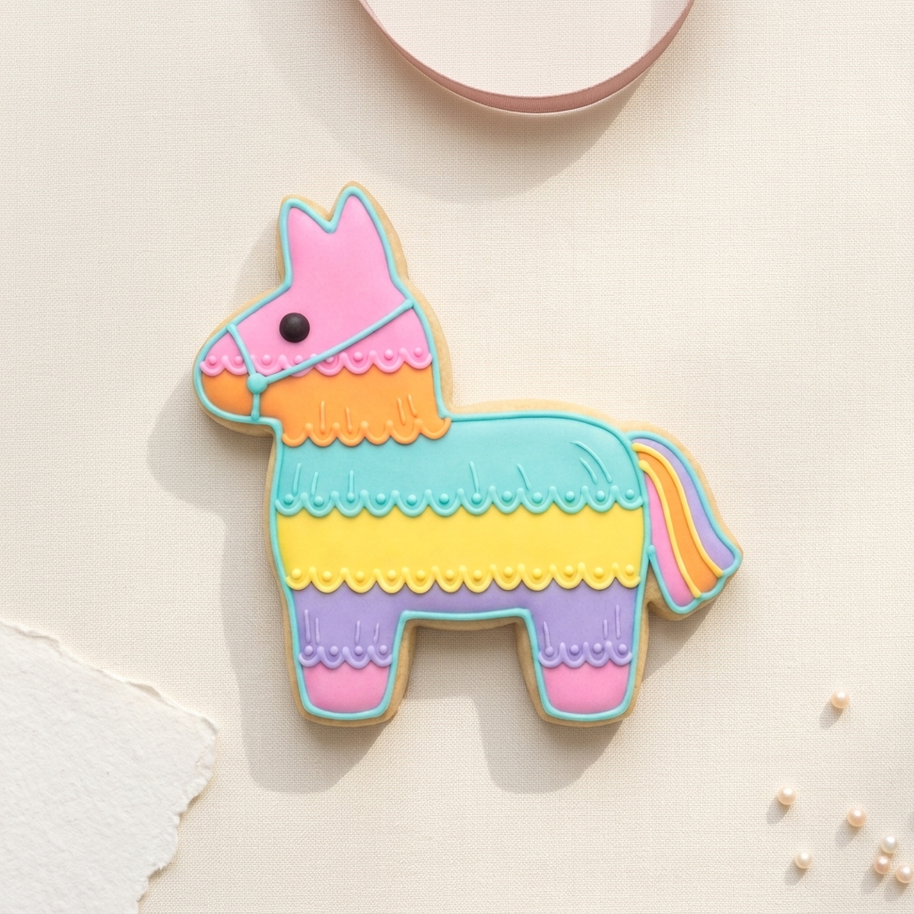Pinata Cookie Cutter, 3D Printed Fiesta Party