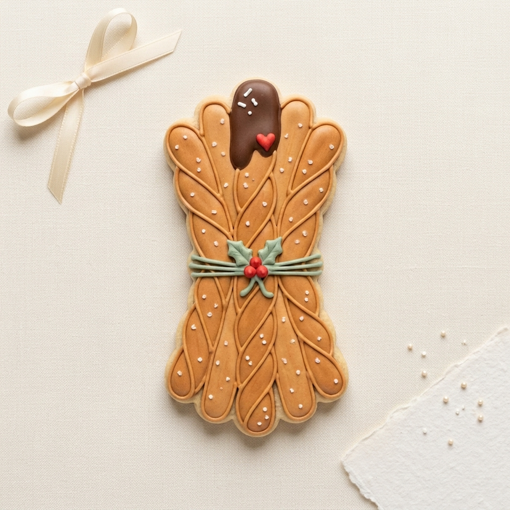 Pretzel Stick Bundle Cookie Cutter, 3D Printed Sweet Party