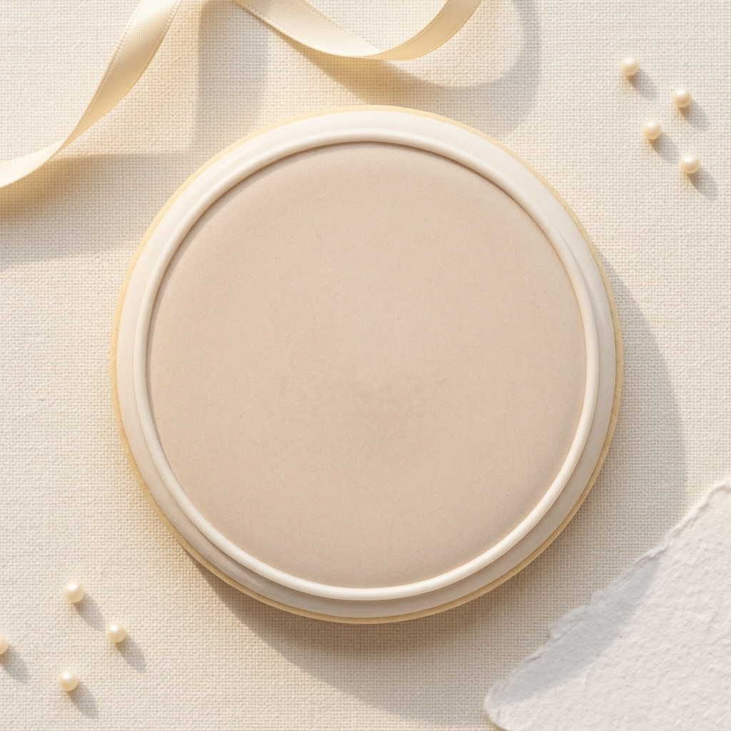 Circle Cookie Cutter, 3D Printed Basic Shape for Fondant