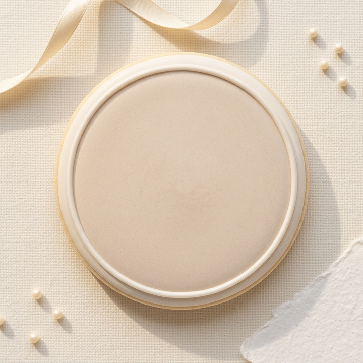 Circle Cookie Cutter, 3D Printed Basic Shape for Fondant