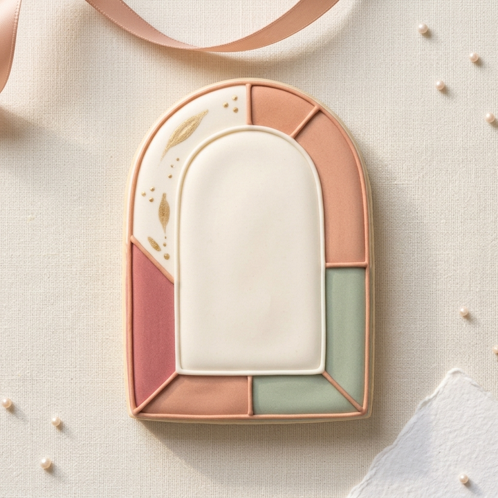 Arch Cookie Cutter, 3D Printed Basic Shape for Fondant