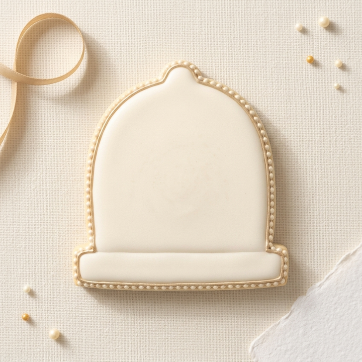 Dome Cookie Cutter, 3D Printed Basic Shape for Fondant