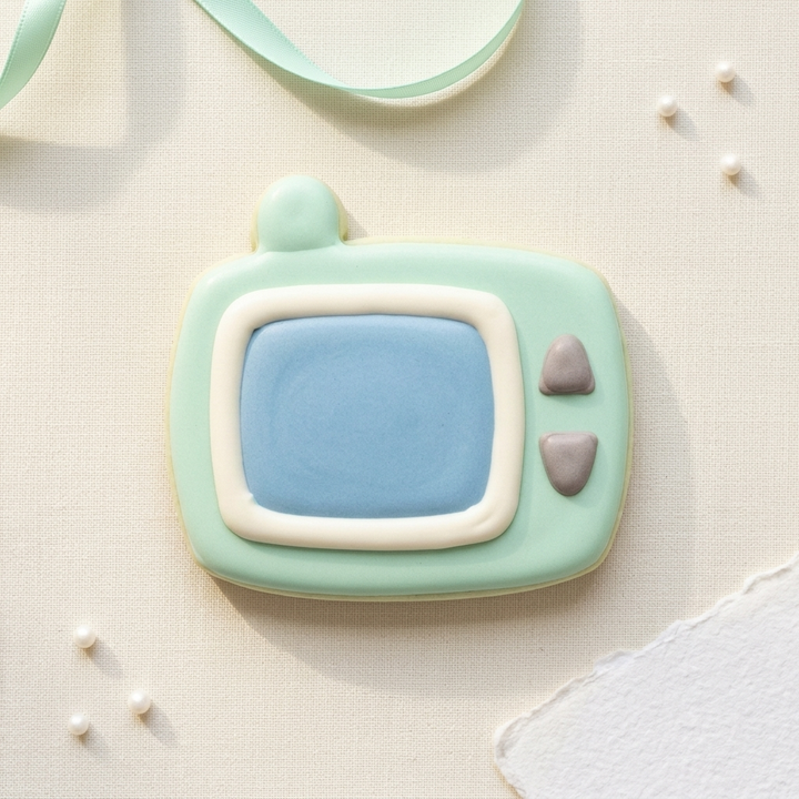 Baby Monitor Cookie Cutter, 3D Printed Baby Shower Cutter