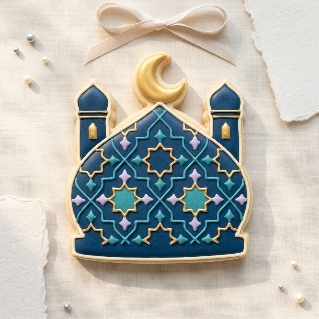 Mosque Dome Cookie Cutter, 3D Printed Ramadan Eid Cutter