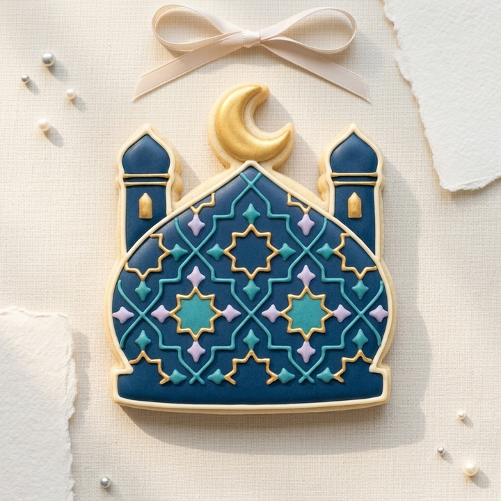 Mosque Dome Cookie Cutter, 3D Printed Ramadan Eid Cutter