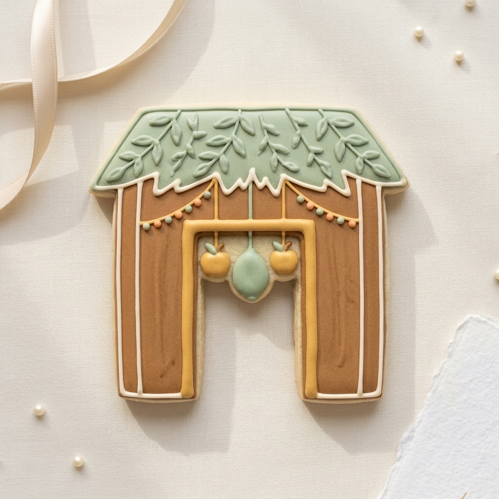 Sukkah Booth Cookie Cutter, 3D Printed Jewish Holiday Cutter