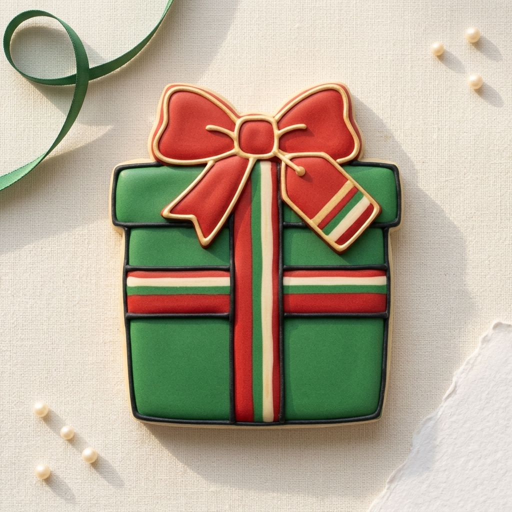 Zawadi Gift Box Cookie Cutter, 3D Printed Kwanzaa Cutter