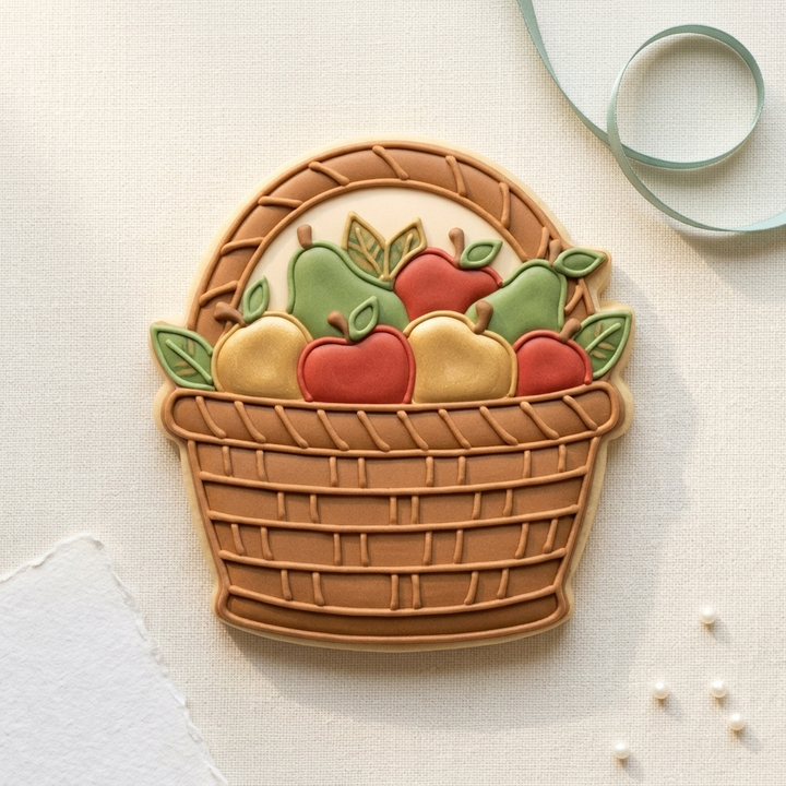 Kwanzaa Harvest Basket Cookie Cutter, 3D Printed Kwanzaa Cutter
