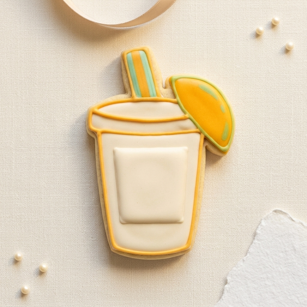Mango Lassi Cup Cookie Cutter, 3D Printed South Asian Festival Cutter