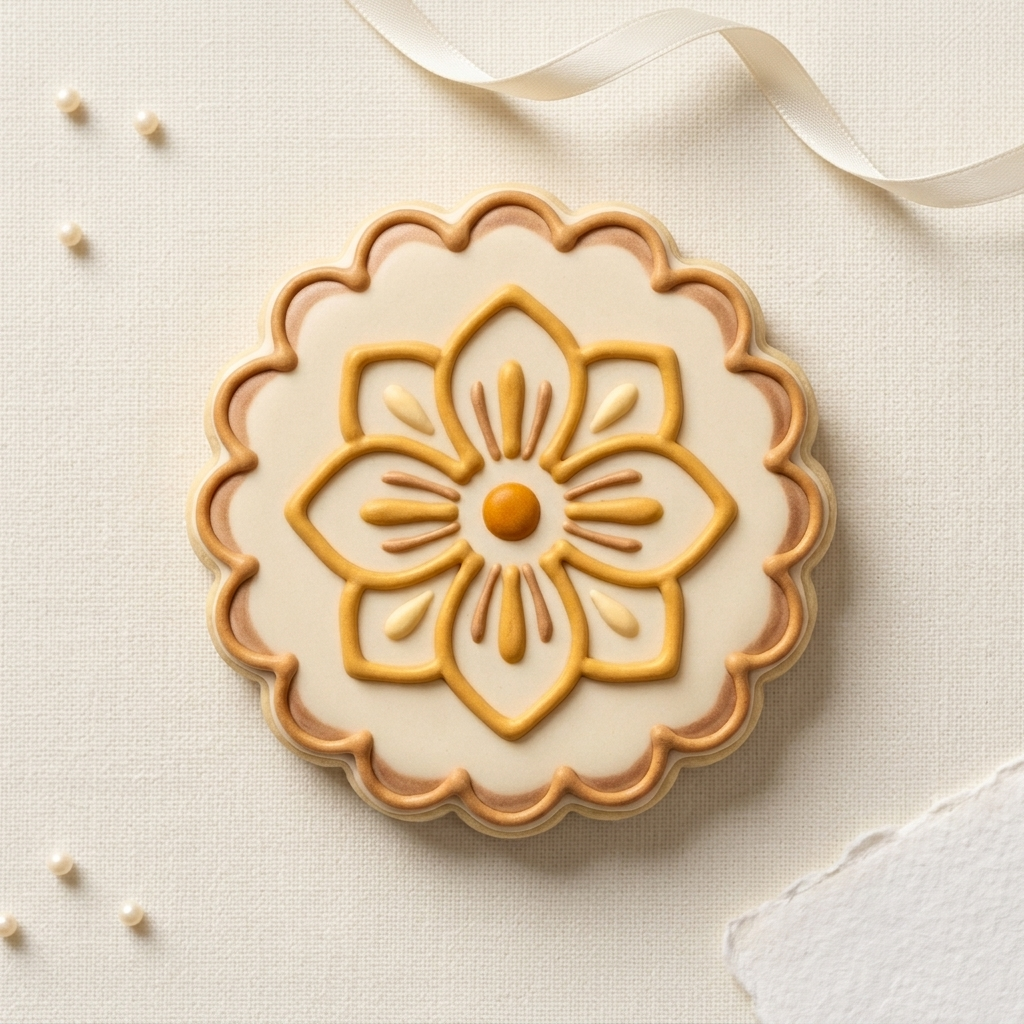 Mooncake Cookie Cutter, 3D Printed South Asian Festival Cutter