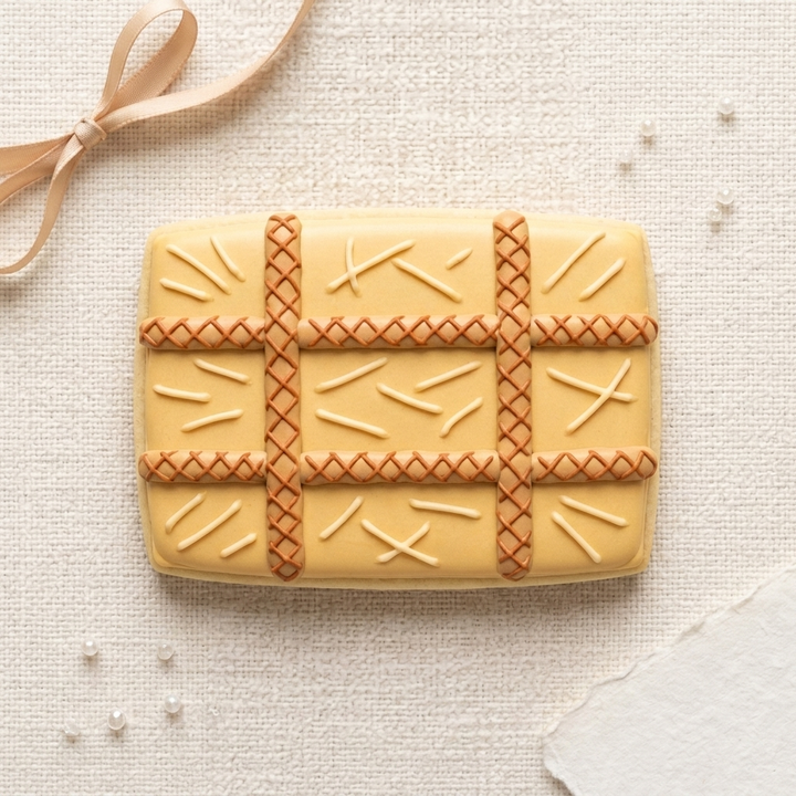 Hay Bale Cookie Cutter, 3D Printed Thanksgiving Cutter