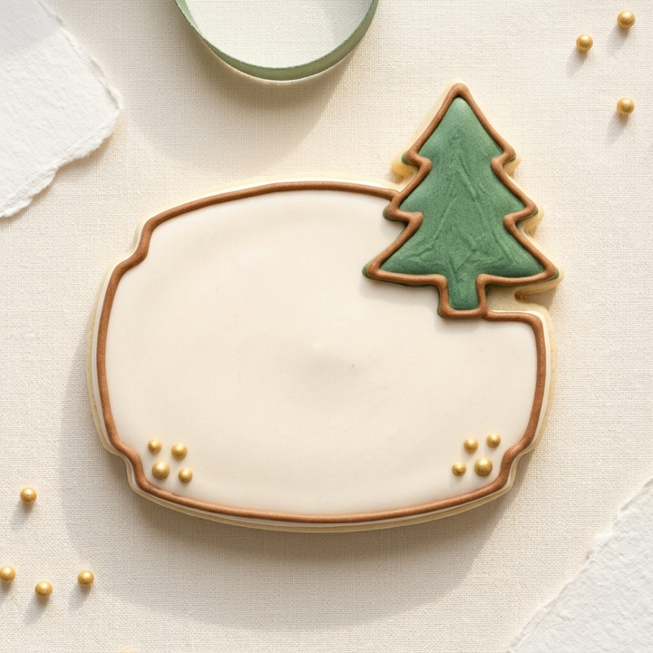 Christmas Tree Farm Sign Cookie Cutter, 3D Printed South Asian Festival Cutter