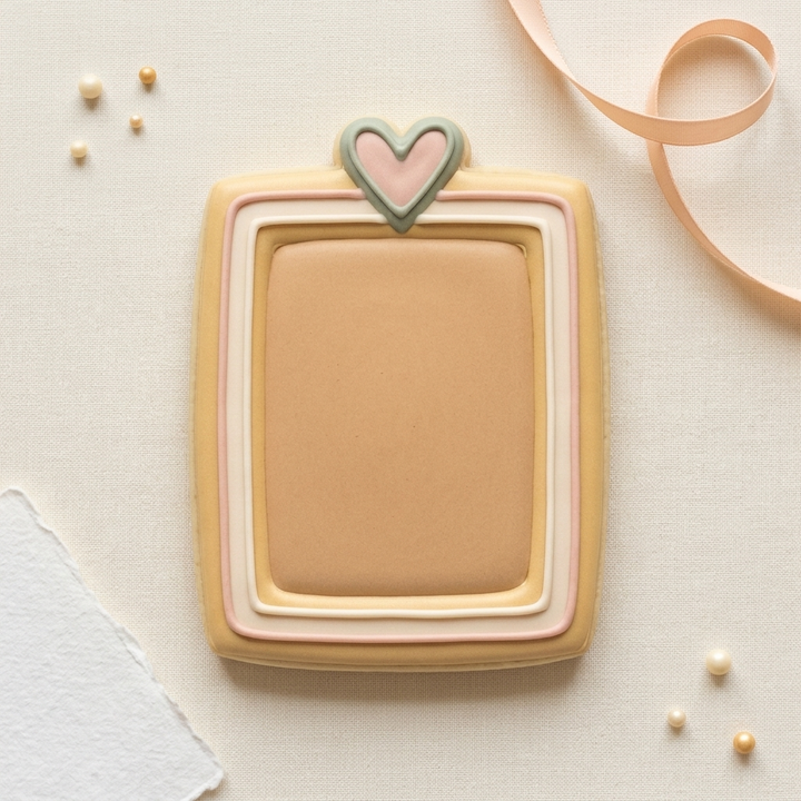Family Photo Frame Cookie Cutter, 3D Printed Family Gift Cutter