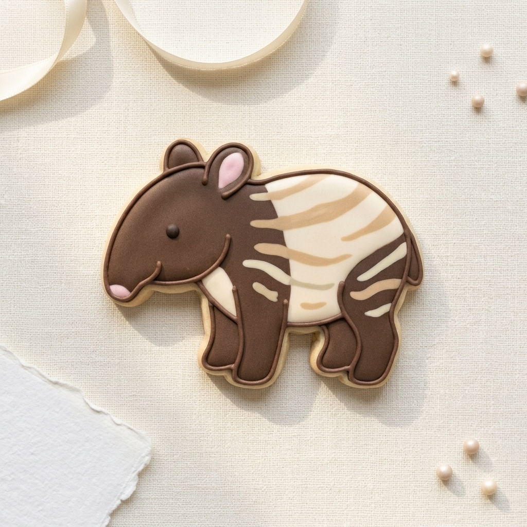 Tapir Cookie Cutter, 3D Printed Animals Cutter
