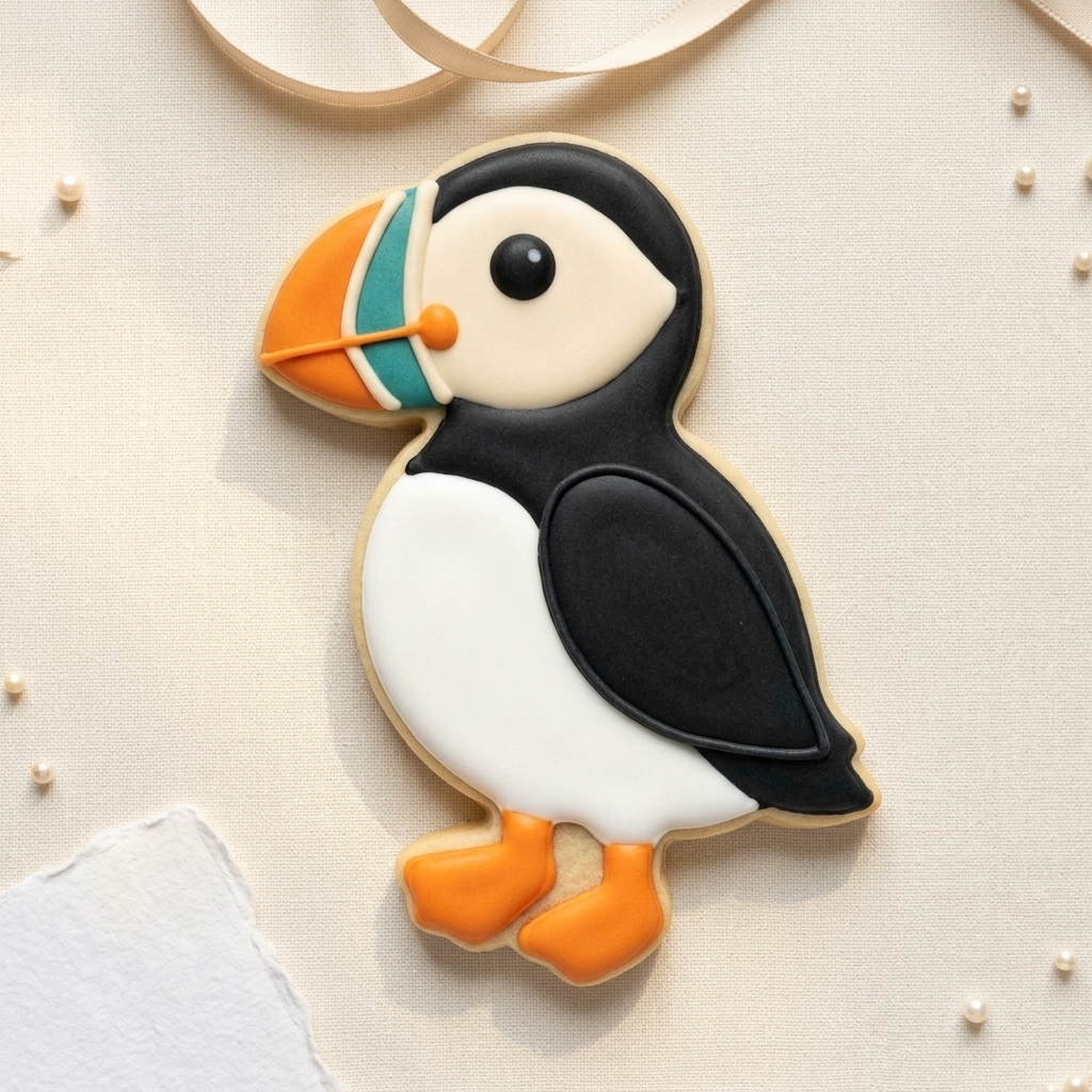 Puffin Cookie Cutter, 3D Printed Animals Cutter