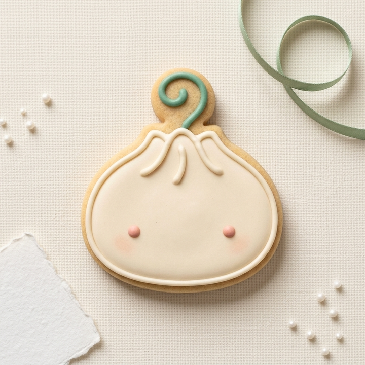 Bao Bun Cookie Cutter, 3D Printed Food Theme Cutter