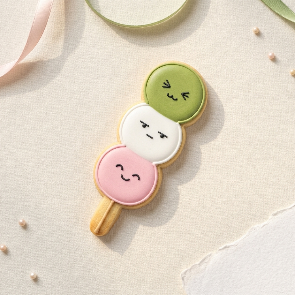 Dango Skewer Cookie Cutter, 3D Printed Food Theme Cutter