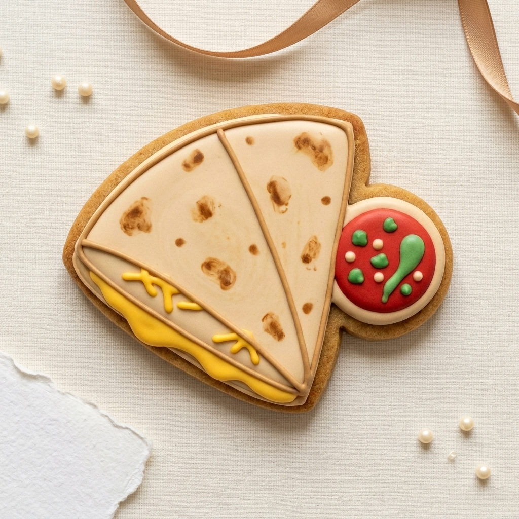 Quesadilla Wedge Cookie Cutter, 3D Printed Food Theme Cutter