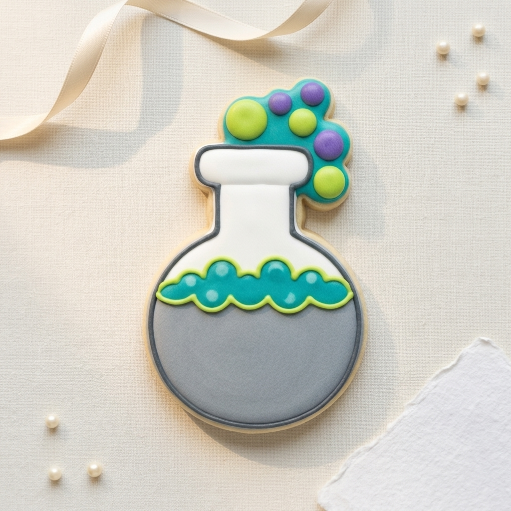 Science Beaker Cookie Cutter, 3D Printed Birthday Party Cutter